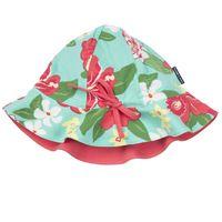 Floral Kids Sun Hat - Turquoise quality kids boys girls