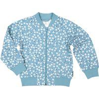 Floral Kids Bomber Jacket - Blue quality kids boys girls