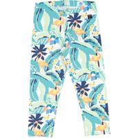 Flamingo Palm Print Kids Leggings - Turquoise quality kids boys girls