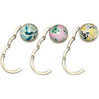 floral handbag hooks 3 half price offer