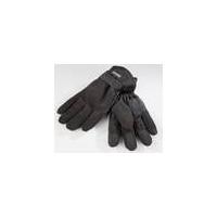 Fleece gloves, black with Thinsulate lining, colour, size L