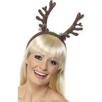 Flashing Reindeer Antlers Headband