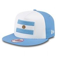 flag front argentina 9fifty a frame snapback