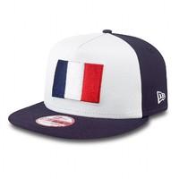 flag front france 9fifty a frame snapback