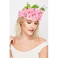 floral head crown