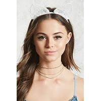 Floral Lace Cat Ear Headband