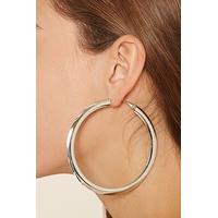 Flat Oversized Hoop Earrings