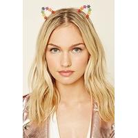 Floral Cat Ear Headband