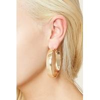 Flat Hoop Earrings