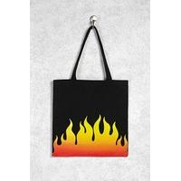 Flame Graphic Tote