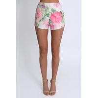 Floral Lace Co-ord Short