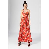 Floral Cotton Maxi Dress