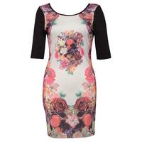 Floral Sublimation Print Dress