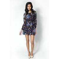 Floral Chiffon Playsuit