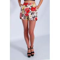 Floral Printed Shorts