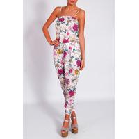 Floral Printed Jumpsuit