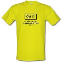 flappy bird champion male t shirt