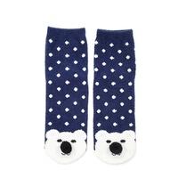 fleece polar bear socks