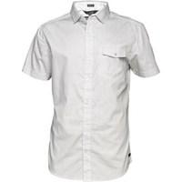 fluid mens aop short sleeve shirt white