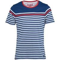 Fluid Mens Striped T-Shirt French