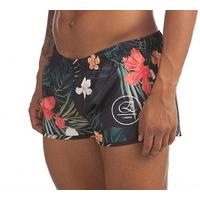 Floral Print Retro Swim Short