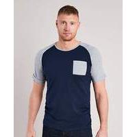 Flintoff By Jacamo Raglan T-Shirt Reg