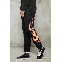 Flame Graphic Joggers