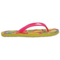 flip flops yellow chawaii fruit