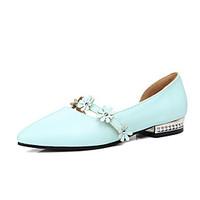 flats spring summer fall comfort light soles pu office career dress ca ...