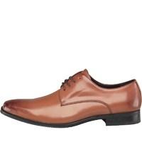 Fluid Mens Derby Shoes Tan