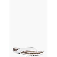 Flip Flop Foot Bed - white