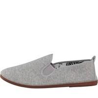 FLOSSY Mens Arnedo Espadrilles Jersey Grey Marl