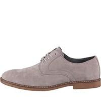 Fluid Mens Suedette Perforated Vamp Shoes Grey