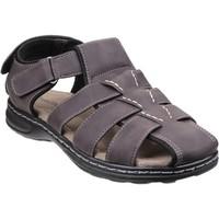 fleet foster felixstowe mens sandals in brown