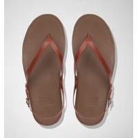 flip leather sandals