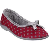 fleet foster toulon womens slippers in red