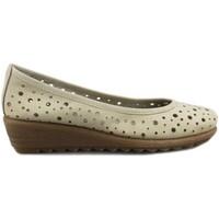 flexx run perfed womens shoes pumps ballerinas in beige