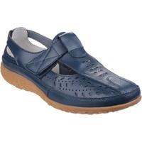 fleet foster pinot womens sandals in blue