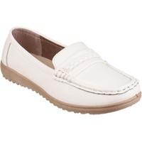 Fleet Foster Thames women\'s Loafers / Casual Shoes in white