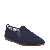 flossy plimsole denim canvas