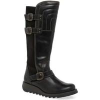 fly london sher womens long boots womens high boots in brown