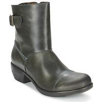 fly london met womens mid boots in grey