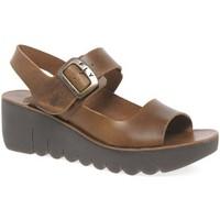 fly london yail womens casual sandals womens sandals in brown