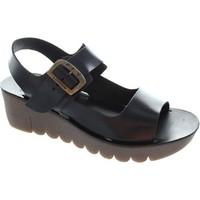 fly london yail womens sandals in black