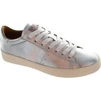 fly london berg womens shoes trainers in silver