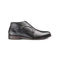 Flintoff By Jacamo Leather Monk Boot