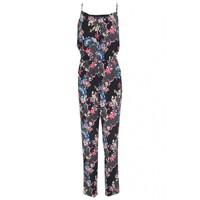 FLORAL AZTEC STRAPPY JUMPSUIT