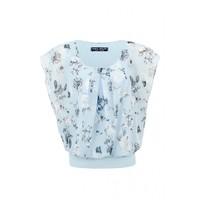 FLORAL BUBBLE BATWING BLOUSE