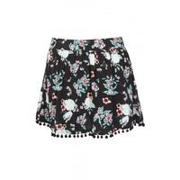 floral flippy skort