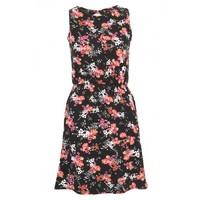 FLORAL CUT OUT BACK SKATER DRS